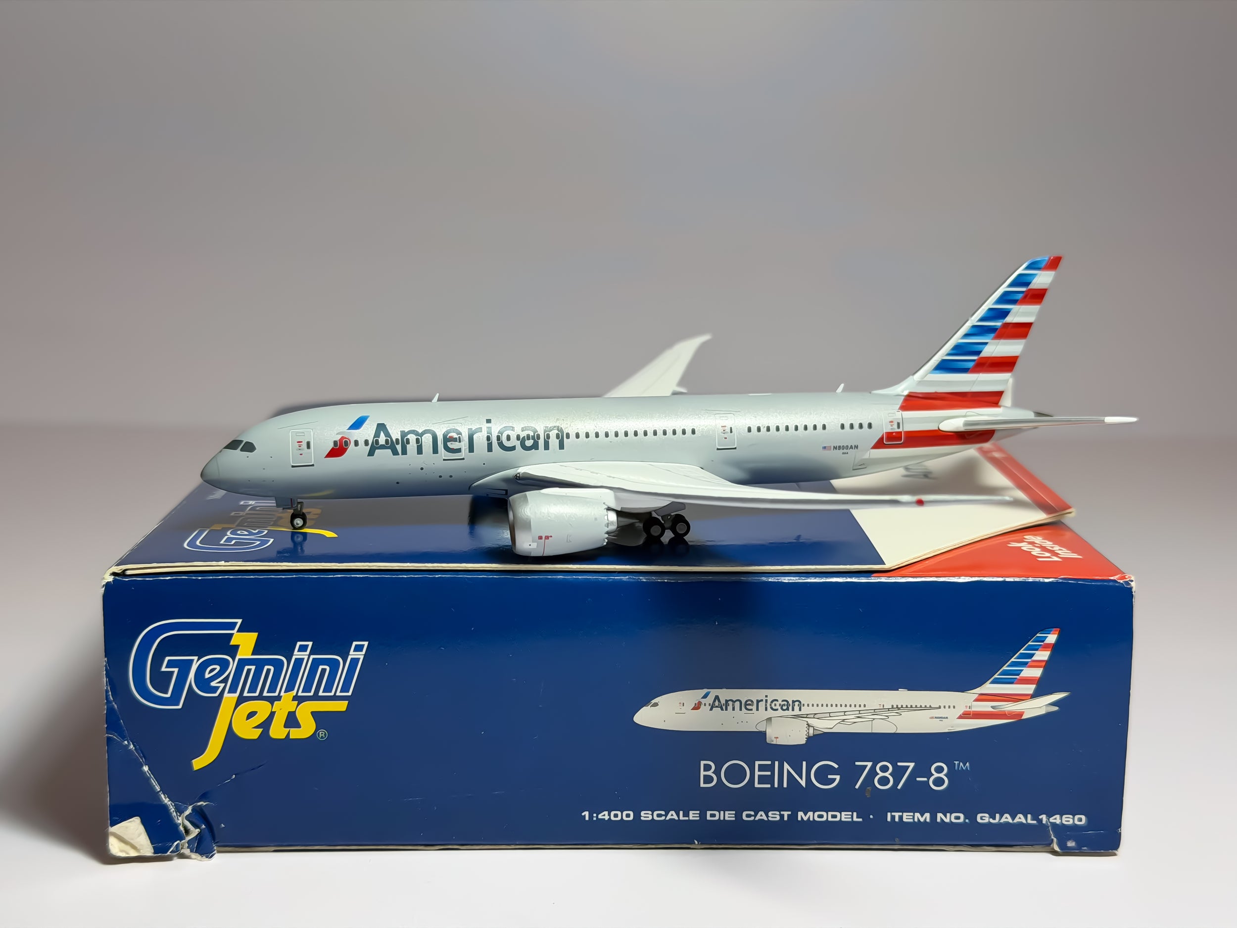 American Airlines Boeing 787-8 1:400 Gemini Jets N800AN (GJAAL1460)