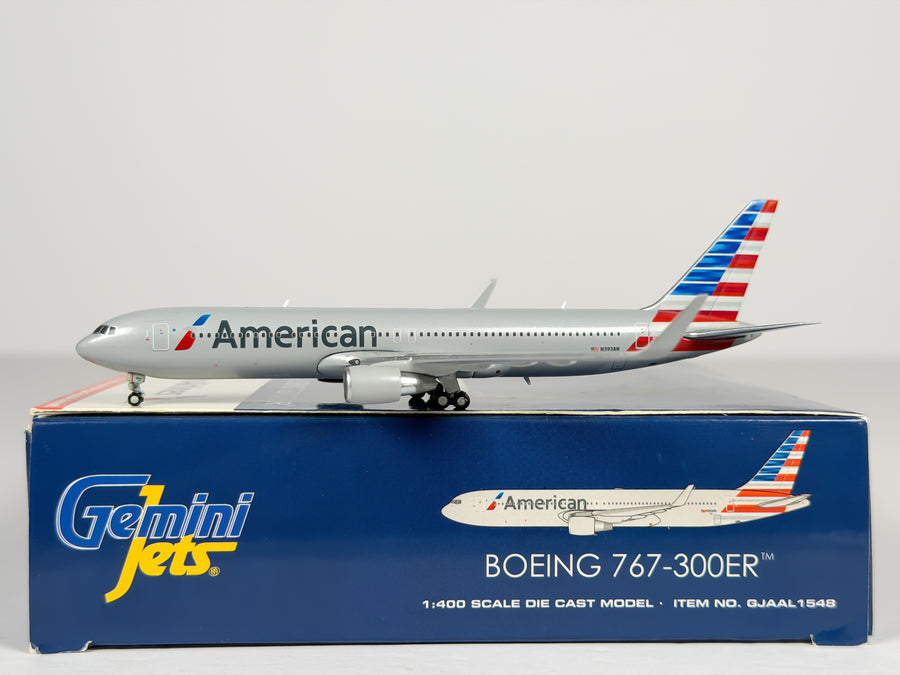 American Airlines Boeing 767-300ER 1:400 Gemini Jets N393AN (GJAAL1548)