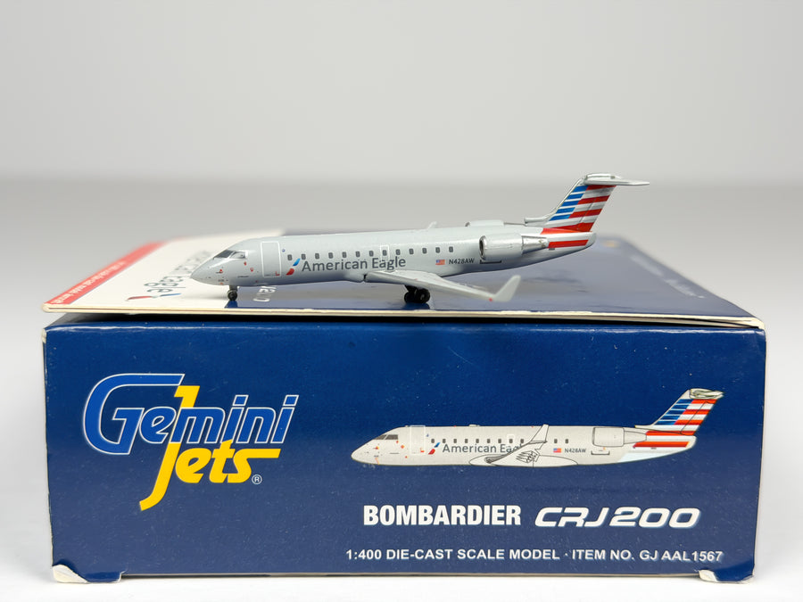 American Eagle Bombardier CRJ200 1:400 Gemini Jets N428AW (GJAAL1567)