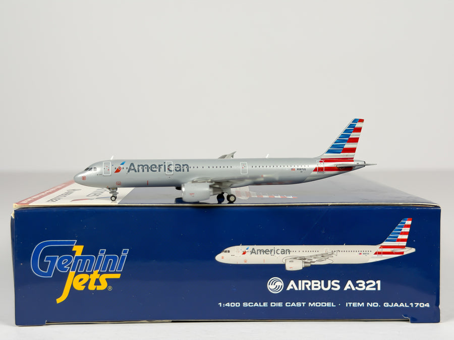 American Airlines Airbus A321 1:400 Gemini Jets N187US (GJAAL1704)