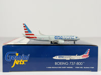 American Airlines Boeing 737-800 1:400 Gemini Jets N837NN (GJAAL1734)