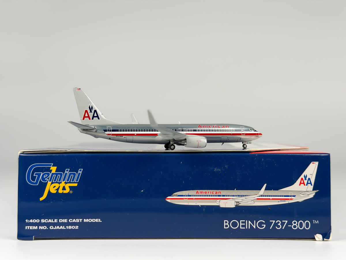 American Airlines Boeing 737-800 1:400 Gemini Jets N921NN (GJAAL1802)