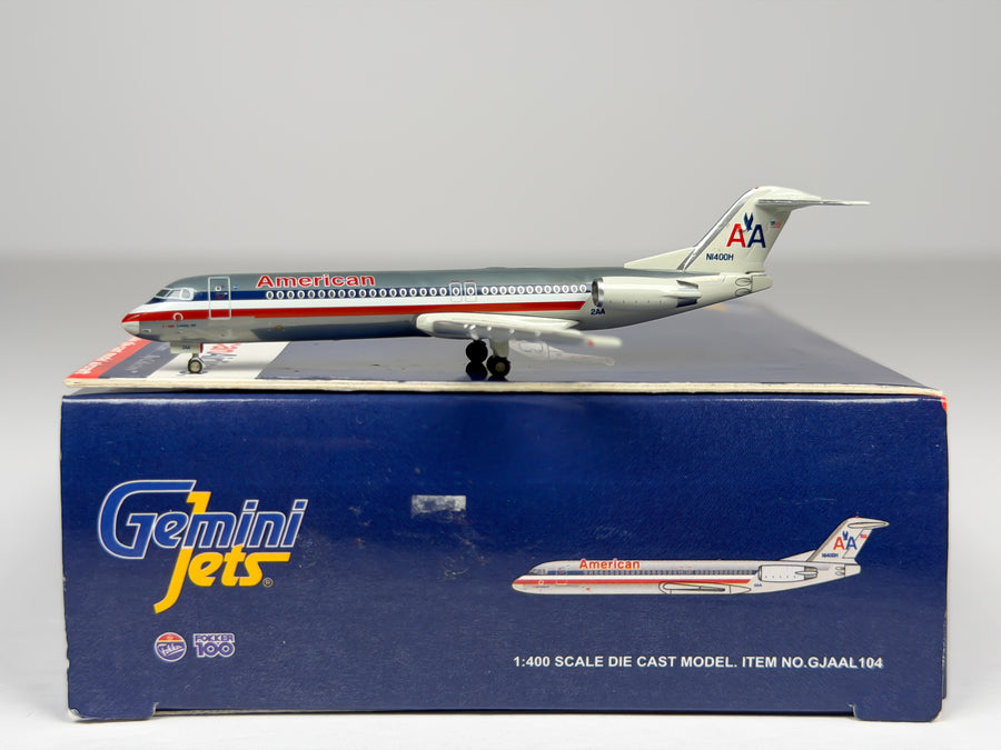 American Airlines Fokker 100 1:400 Gemini Jets N1400H (GJAAL194)