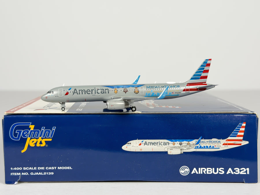 American Airlines Airbus A321 1:400 Gemini Jets N167AN (GJAAL2139)