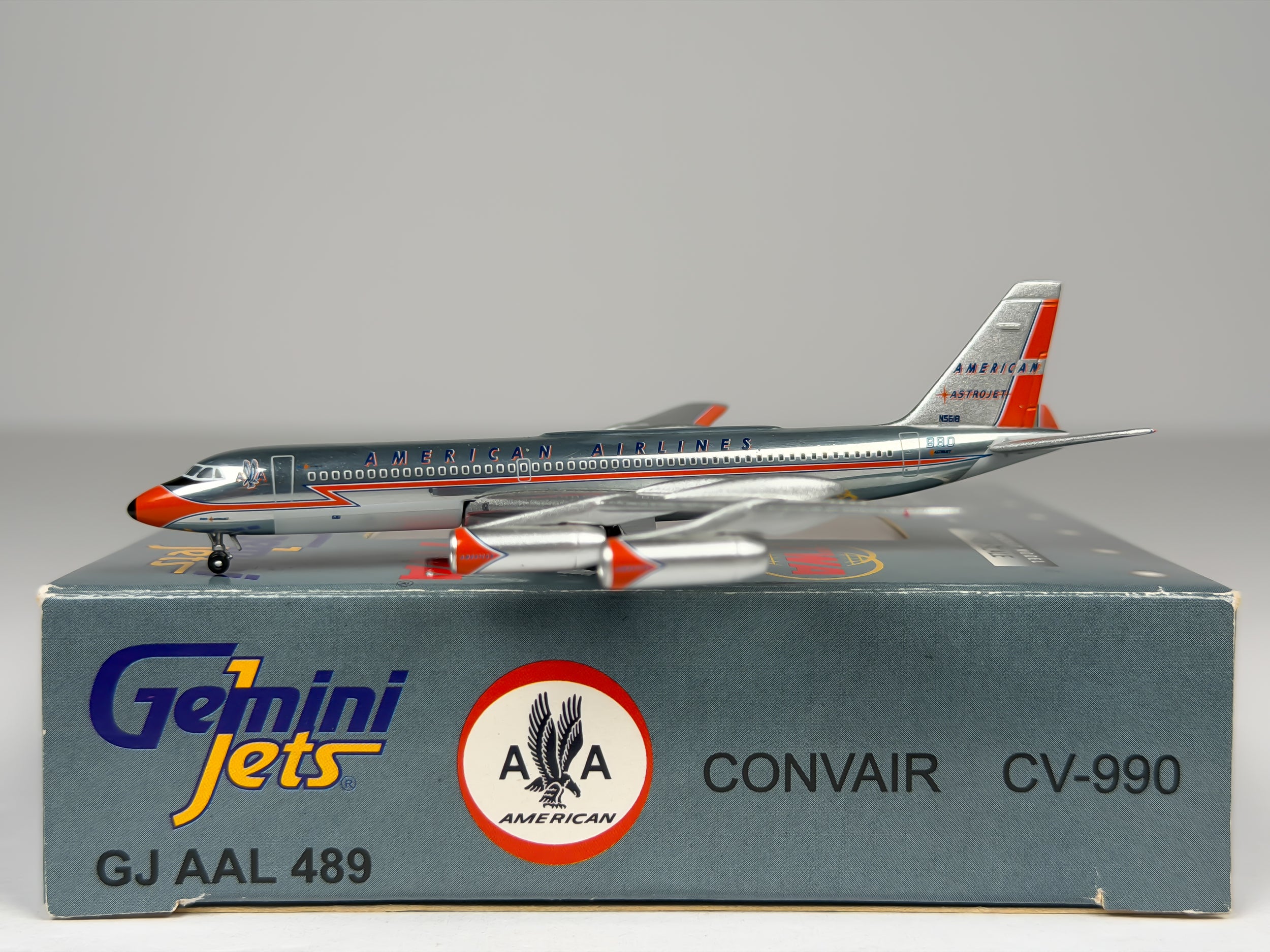 American Airlines Convair CV-990 1:400 Gemini Jets N5618 (GJAAL489)