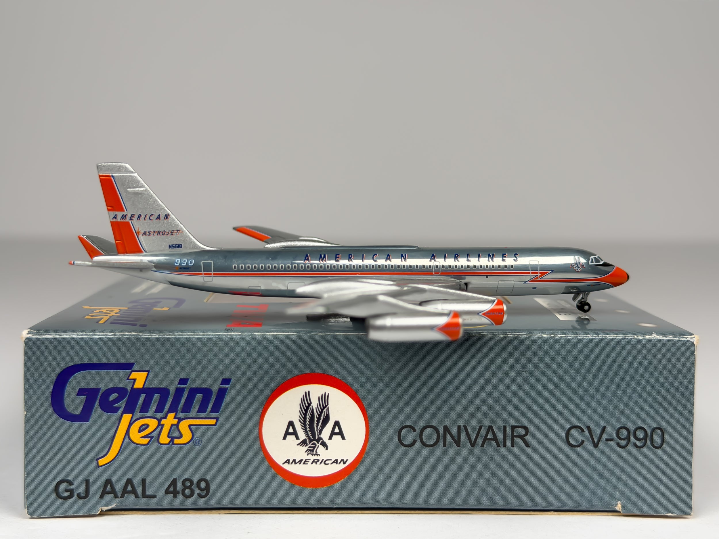 American Airlines Convair CV-990 1:400 Gemini Jets N5618 (GJAAL489)
