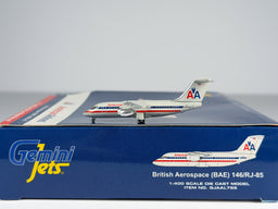 American Airlines BAe 146 (Avro RJ85) 1:400 Gemini Jets N696AA (GJAAL759)