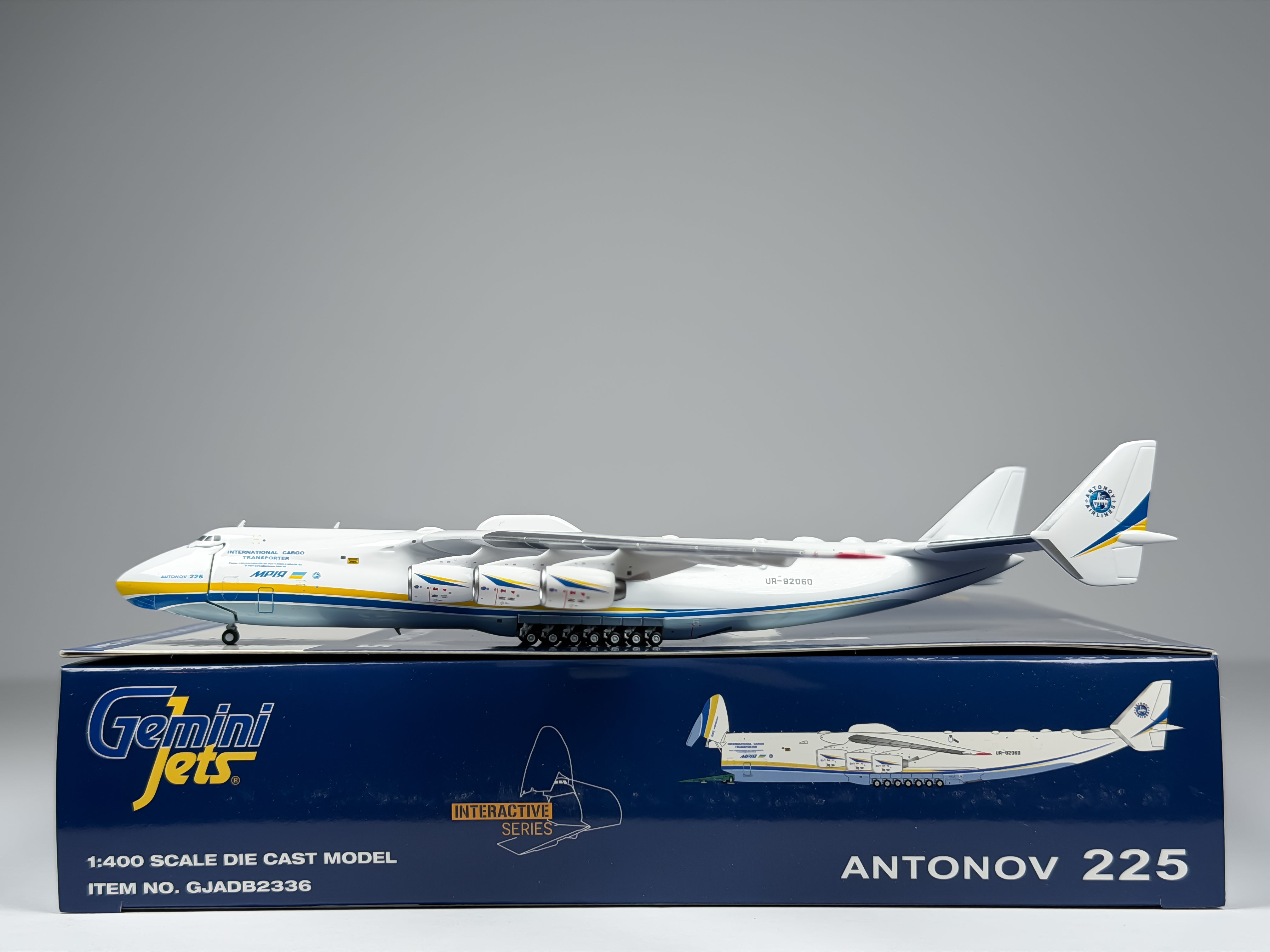 Antonov Ukraine Antonov AN-225 1:400 Gemini Jets UR-82060 (GJADB2336)