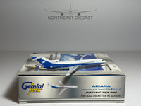 Ariana Afghan Airlines Boeing 727-200 1:400 Gemini Jets YA-FAY (GJAFG307)