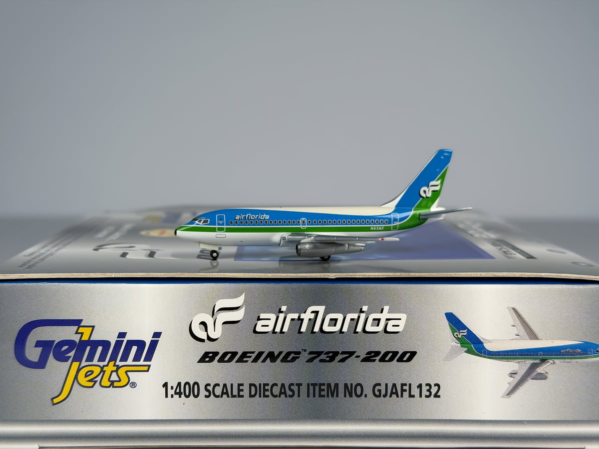 Air Florida Boeing 737-200 1:400 Gemini Jets N53AF (GJAFL132)