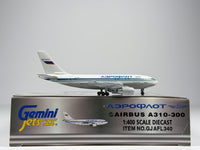 Aeroflot Airbus A310-300 1:400 Gemini Jets VP-BAG (GJAFL340)