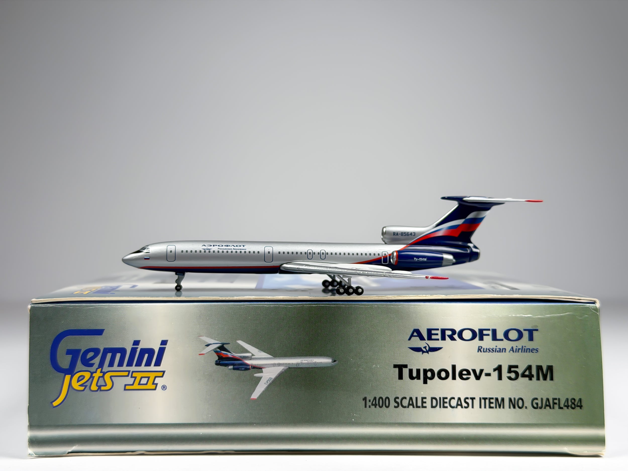 Aeroflot Tupolev Tu-154M 1:400 Gemini Jets RA-85643 (GJAFL484)