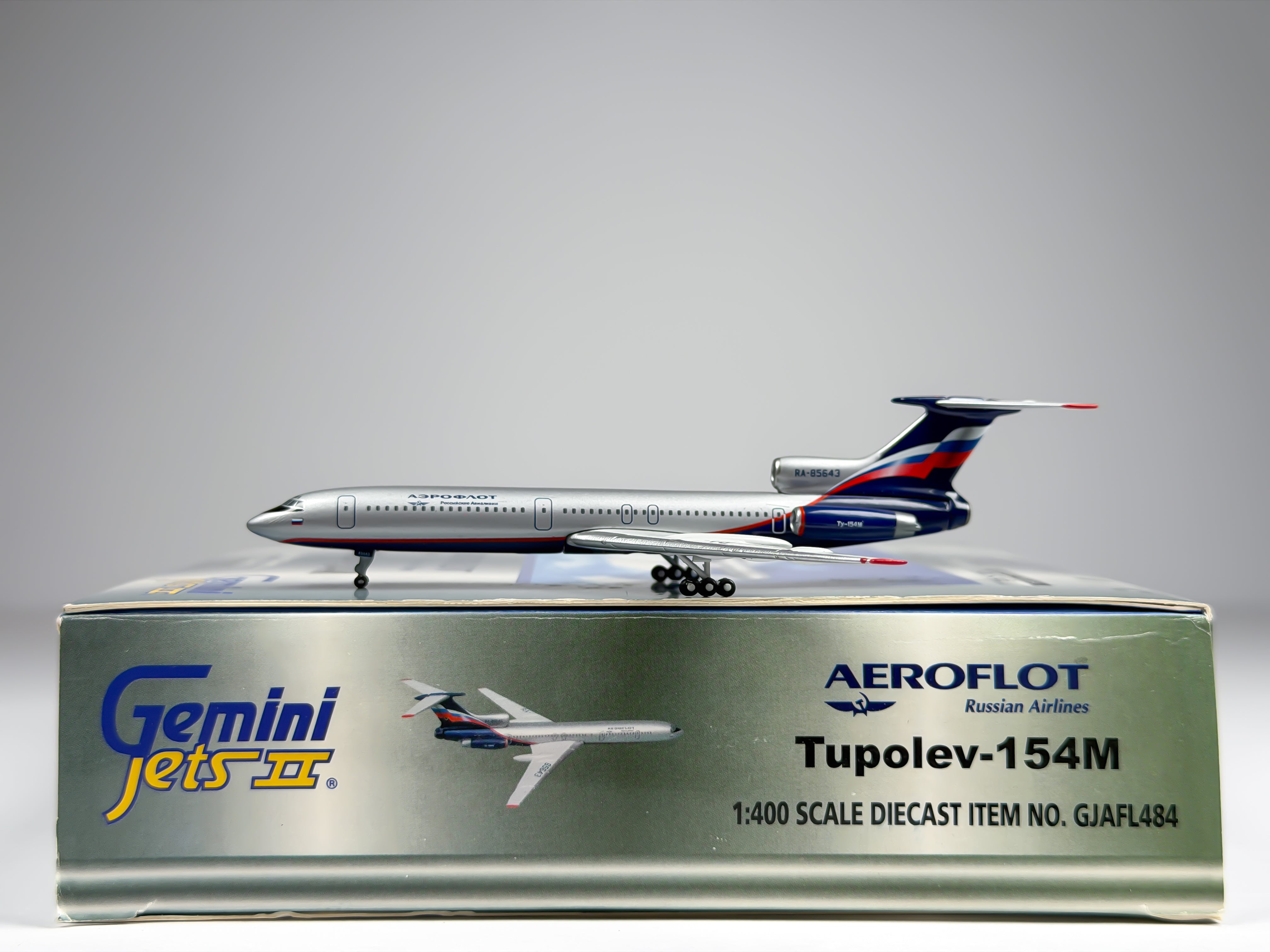 Aeroflot Tupolev Tu-154M 1:400 Gemini Jets RA-85643 (GJAFL484)