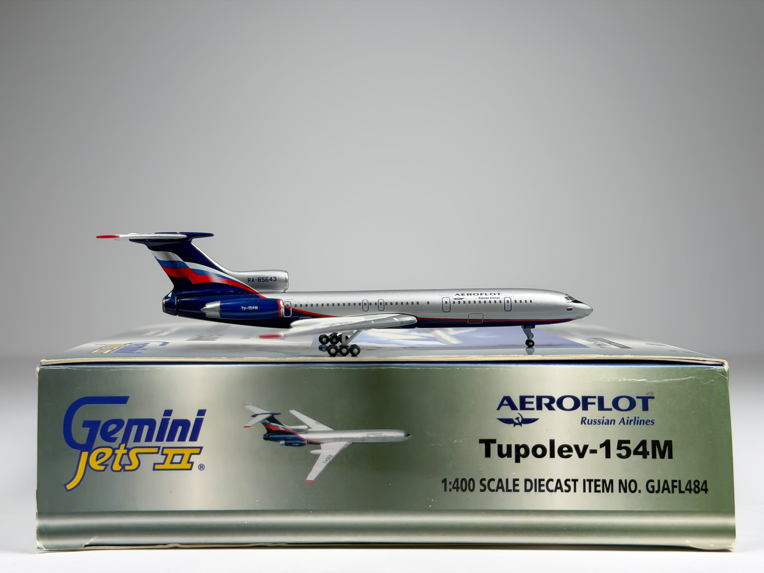 Aeroflot Tupolev Tu-154M 1:400 Gemini Jets RA-85643 (GJAFL484)