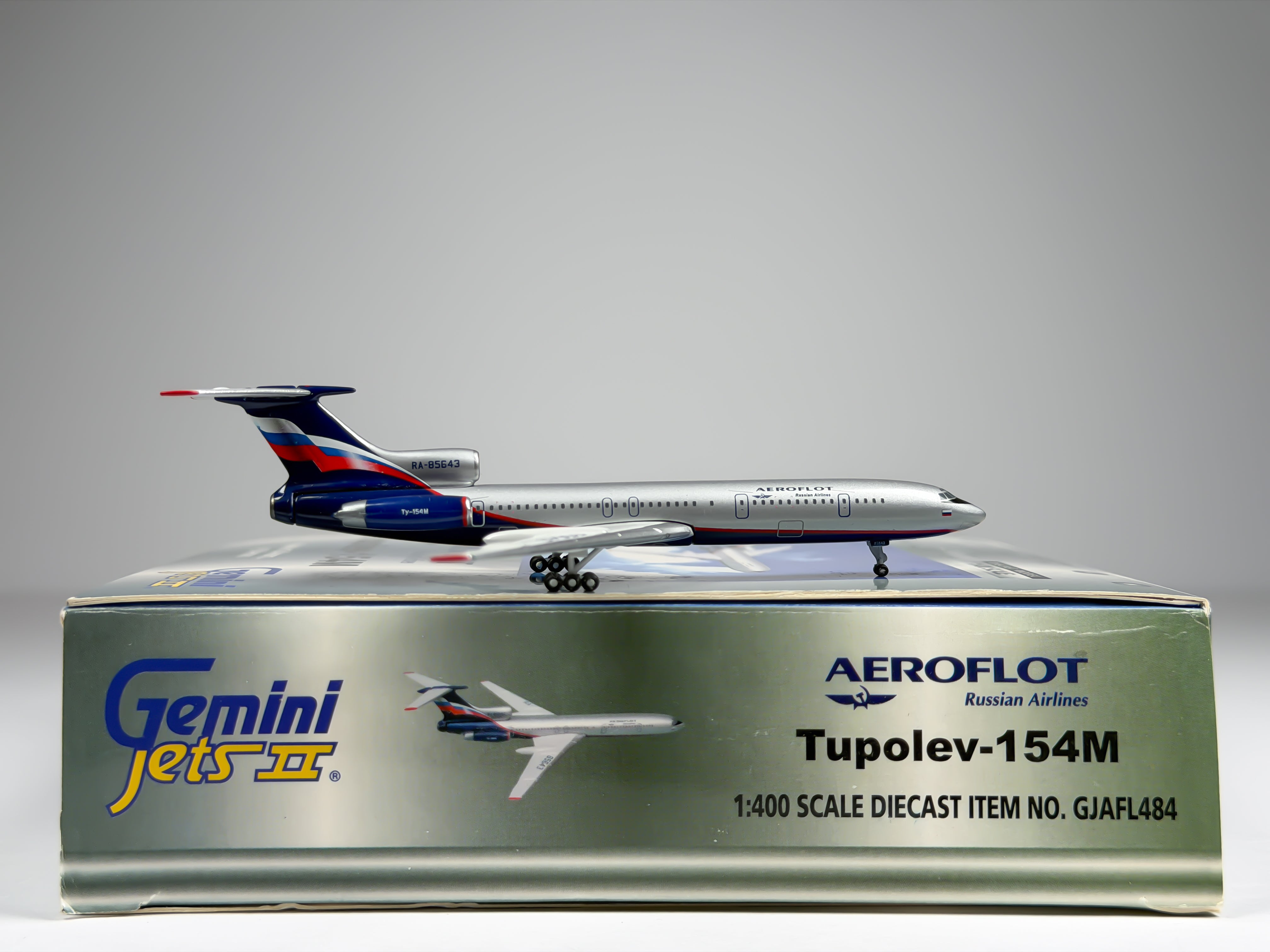 Aeroflot Tupolev Tu-154M 1:400 Gemini Jets RA-85643 (GJAFL484)