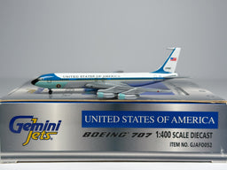 U.S Air Force (USAF) Boeing 707-300 (VC-137C) 1:400 Gemini Jets 72-7000 (GJAFO052)