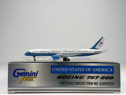 U.S Air Force (USAF) Boeing 757-200 (C-32A) 1:400 Gemini Jets 98-0001 (GJAFO254)