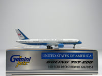 U.S Air Force (USAF) Boeing 757-200 (C-32A) 1:400 Gemini Jets 98-0001 (GJAFO254)