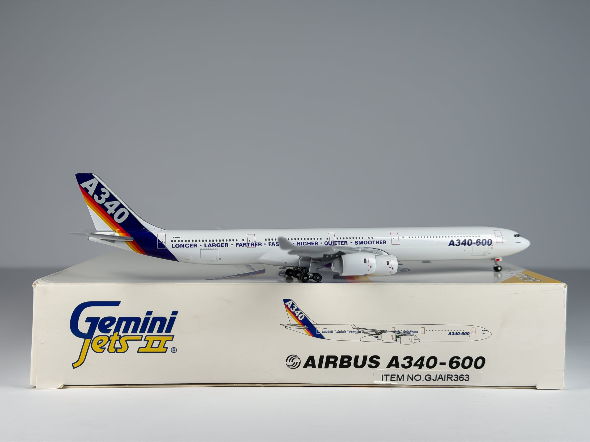 Airbus House Airbus A340-600 1:400 Gemini Jets F-WWCC (GJAIR363)