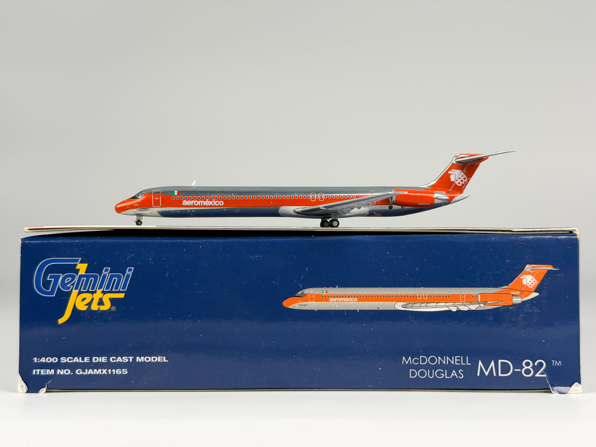 Aeromexico McDonnell Douglas MD-82 1:400 Gemini Jets N1003X (GJAMX1165)