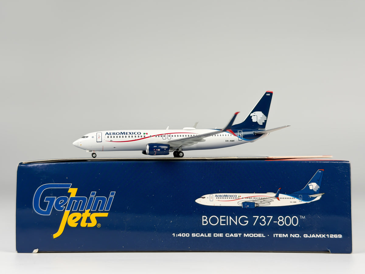 Aeromexico Boeing 737-800 1:400 Gemini Jets XA-AMK (GJAMX1269)