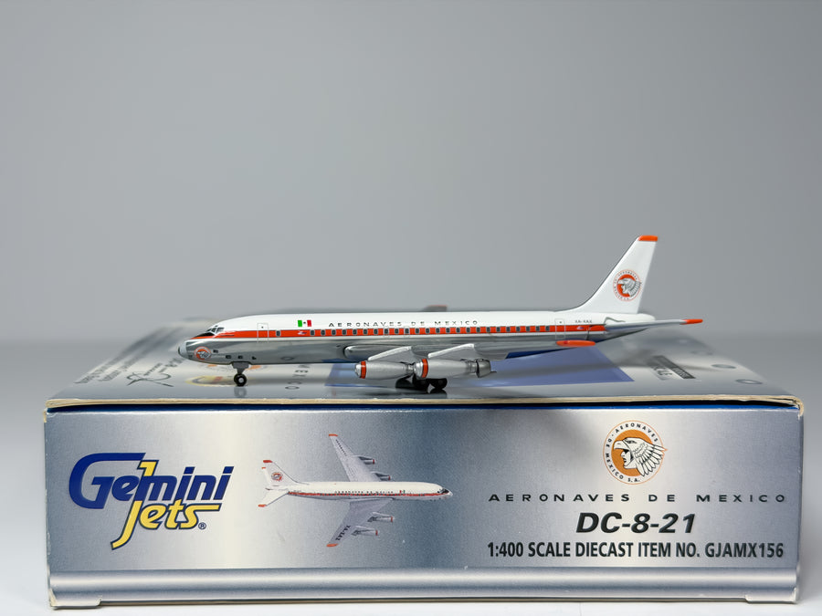 Aeronaves De Mexico Douglas DC-8-20 1:400 Gemini Jets XA-XAX (GJAMX156)