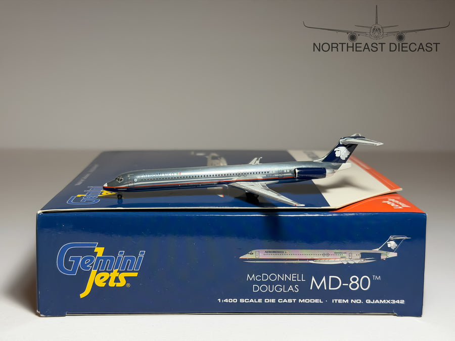 Aeromexico McDonnell Douglas MD-80 1:400 Gemini Jets N160PL (GJAMX342)