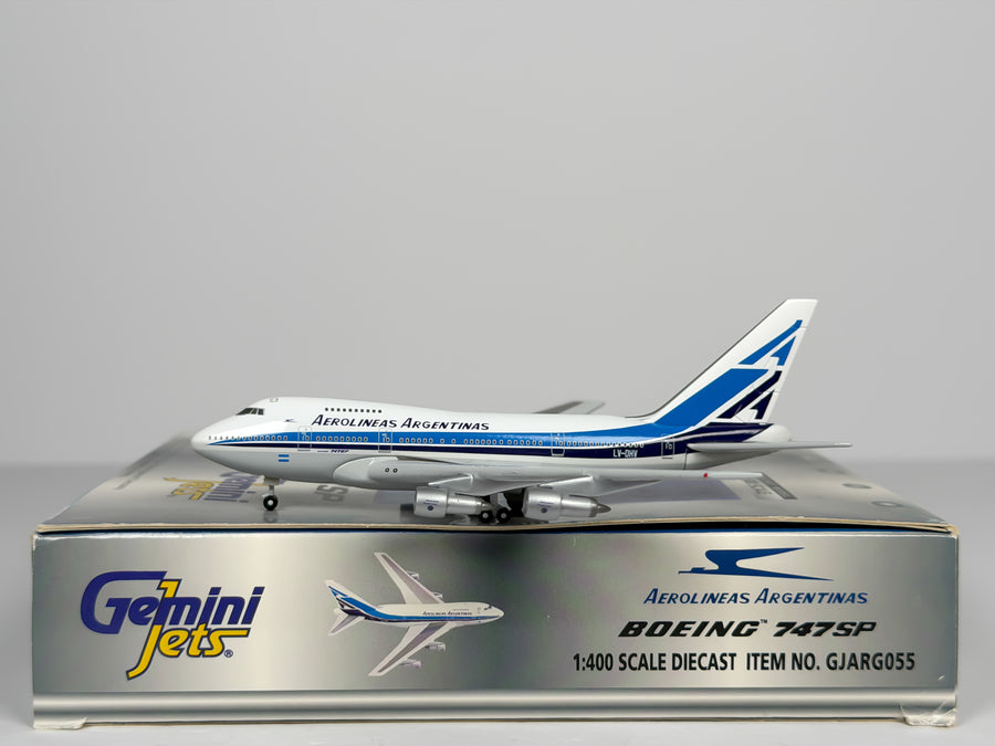 Aerolineas Argentinas Boeing 747SP 1:400 Gemini Jets LV-DHV (GJARG055)