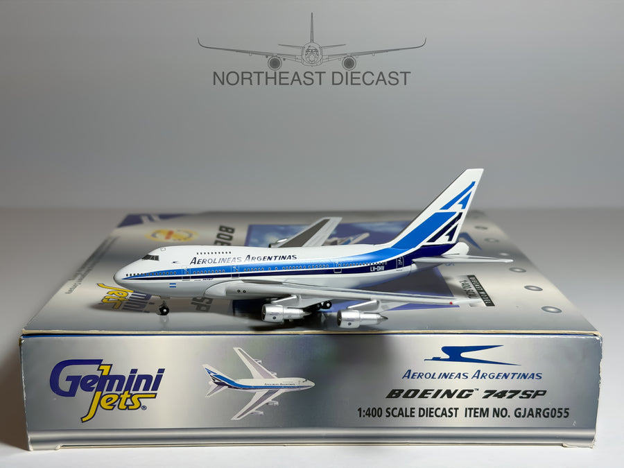 Aerolineas Argentinas Boeing 747SP 1:400 Gemini Jets LV-DHV (GJARG055)