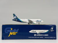 Alaska Airlines Airbus A320-200 1:400 Gemini Jets N625VA (GJASA1774)
