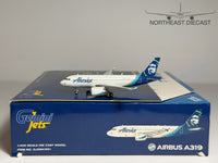 Alaska Airlines Airbus A319 1:400 Gemini Jets N530VA (GJASA1851)