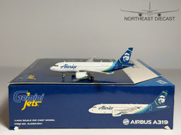 Alaska Airlines Airbus A319 1:400 Gemini Jets N530VA (GJASA1851)