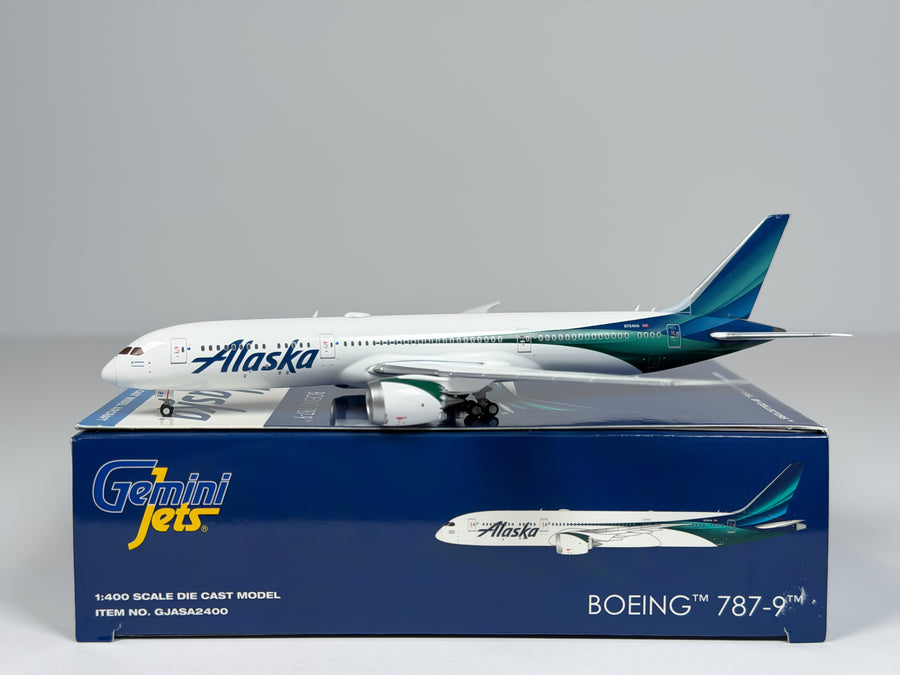 Alaska Airlines Boeing 787-9 1:400 Gemini Jets N784HA (GJASA2400)