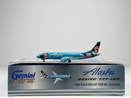 Alaska Airlines Boeing 737-400 1:400 Gemini Jets N784AS (GJASA445)
