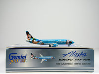 Alaska Airlines Boeing 737-400 1:400 Gemini Jets N784AS (GJASA445)