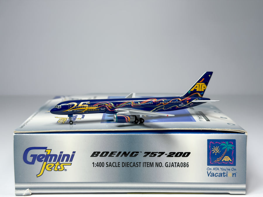 American Trans Air (ATA) Boeing 757-200 1:400 Gemini Jets N520AT (GJATA086)