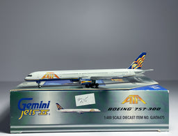 American Trans Air (ATA) Boeing 757-300 1:400 Gemini Jets N557TZ (GJATA475)