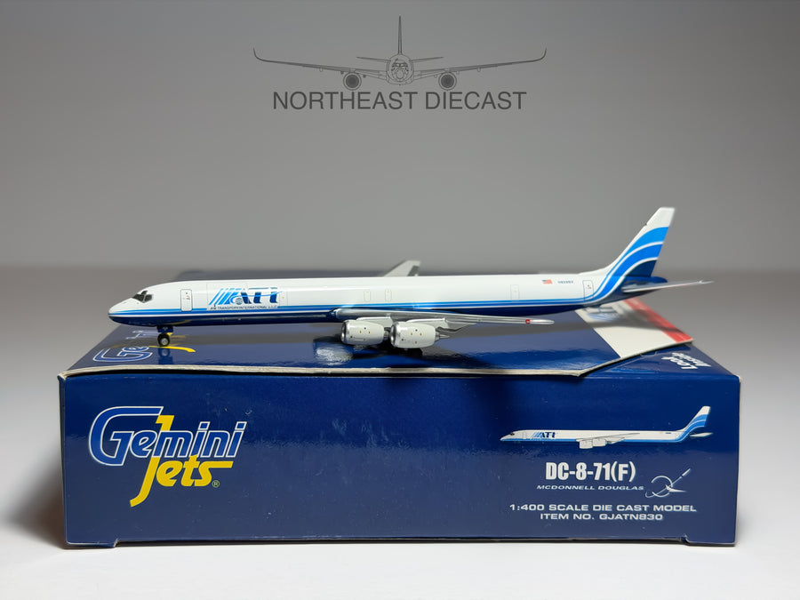 Air Transport International (ATI) Douglas DC-8-71F 1:400 Gemini Jets N828BX (GJATN830)