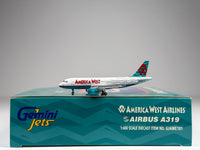 America West Airbus A319 1:400 Gemini Jets N814AW (GJAWE181)