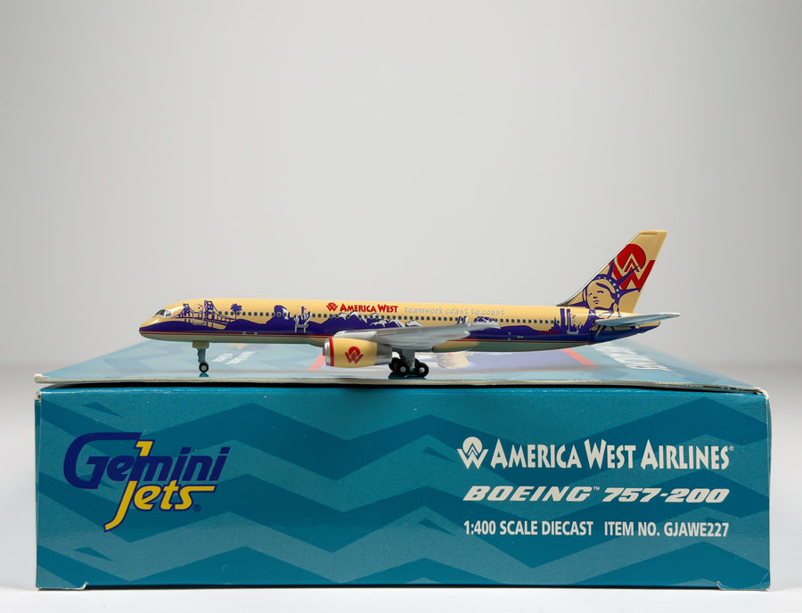 America West Boeing 757-200 1:400 Gemini Jets N902AW (GJAWE227)