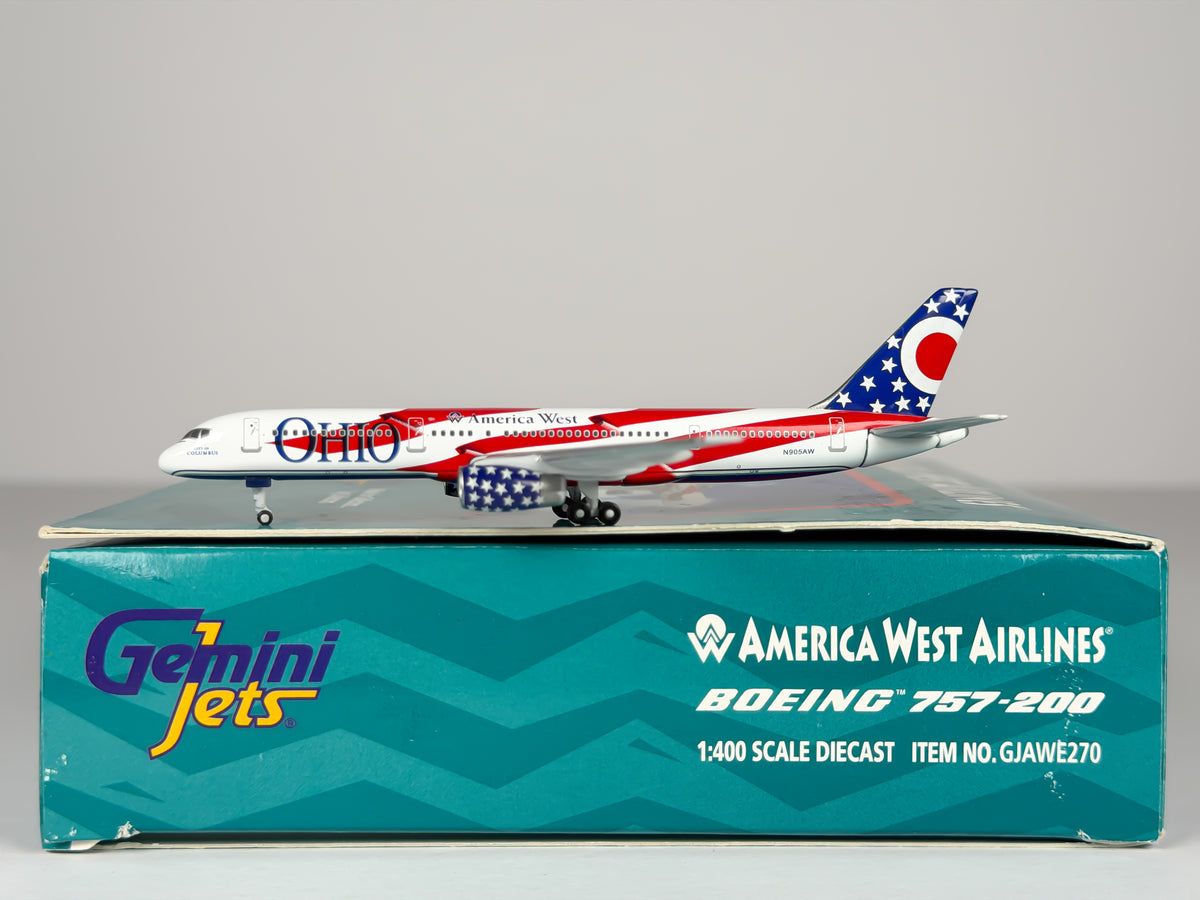 America West Boeing 757-200 1:400 Gemini Jets N905AW (GJAWE270)