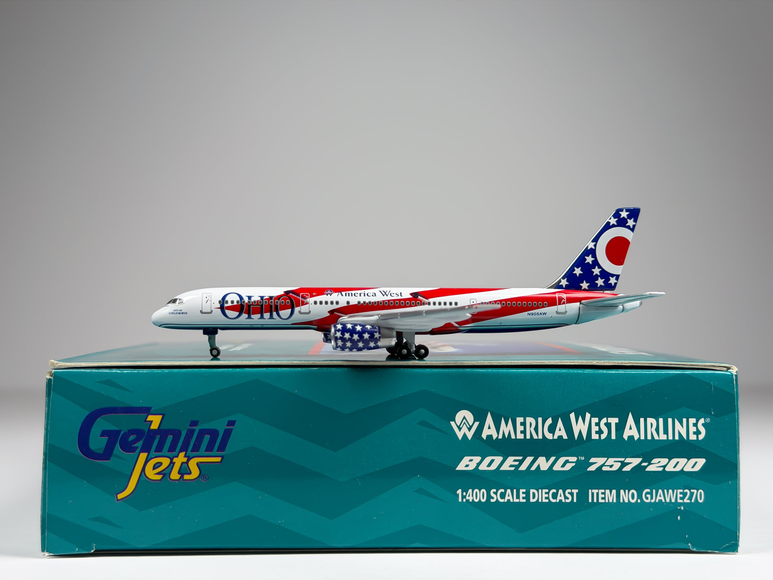 America West Boeing 757-200 1:400 Gemini Jets N905AW (GJAWE270)