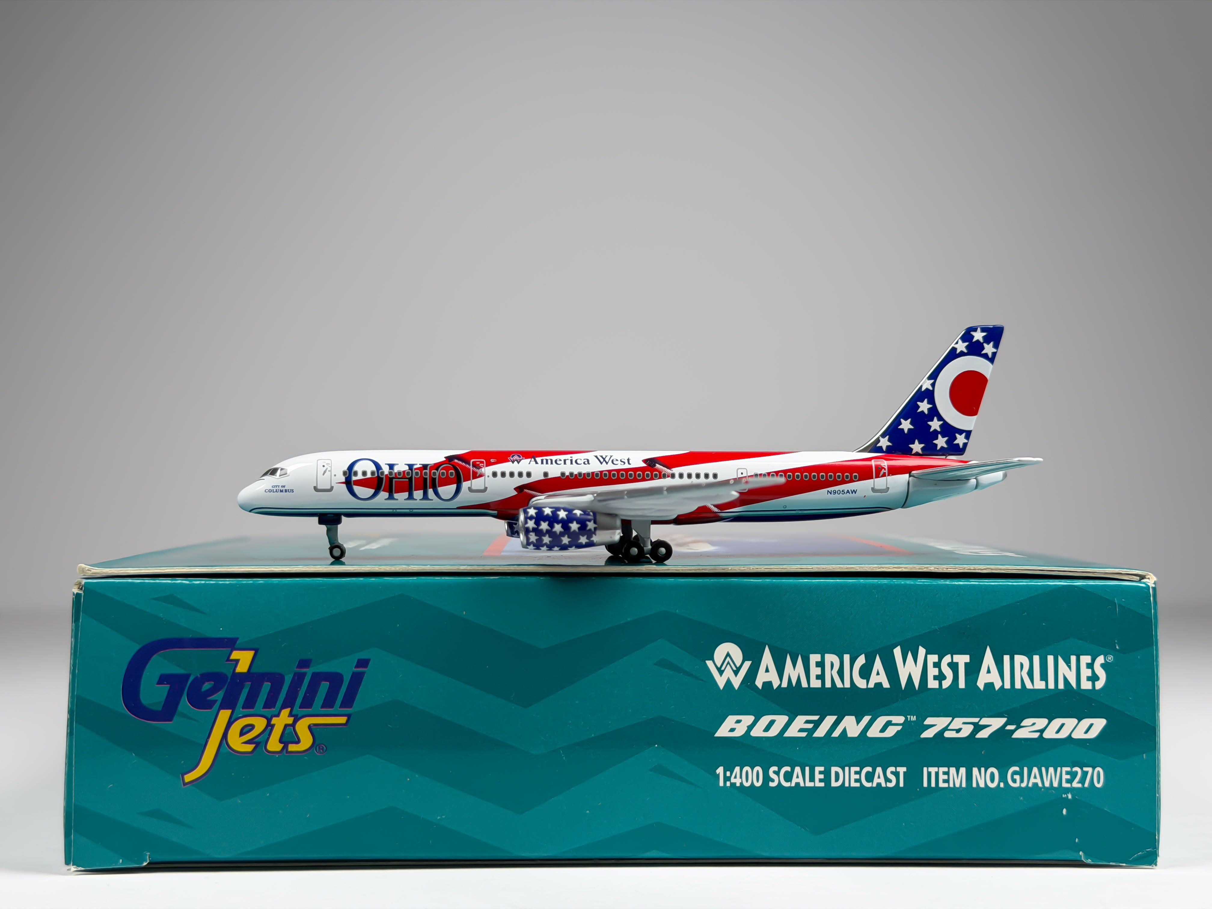 America West Boeing 757-200 1:400 Gemini Jets N905AW (GJAWE270)