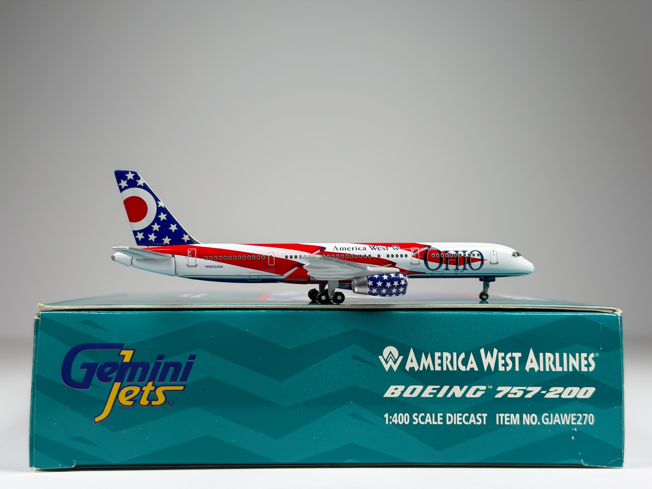 America West Boeing 757-200 1:400 Gemini Jets N905AW (GJAWE270)