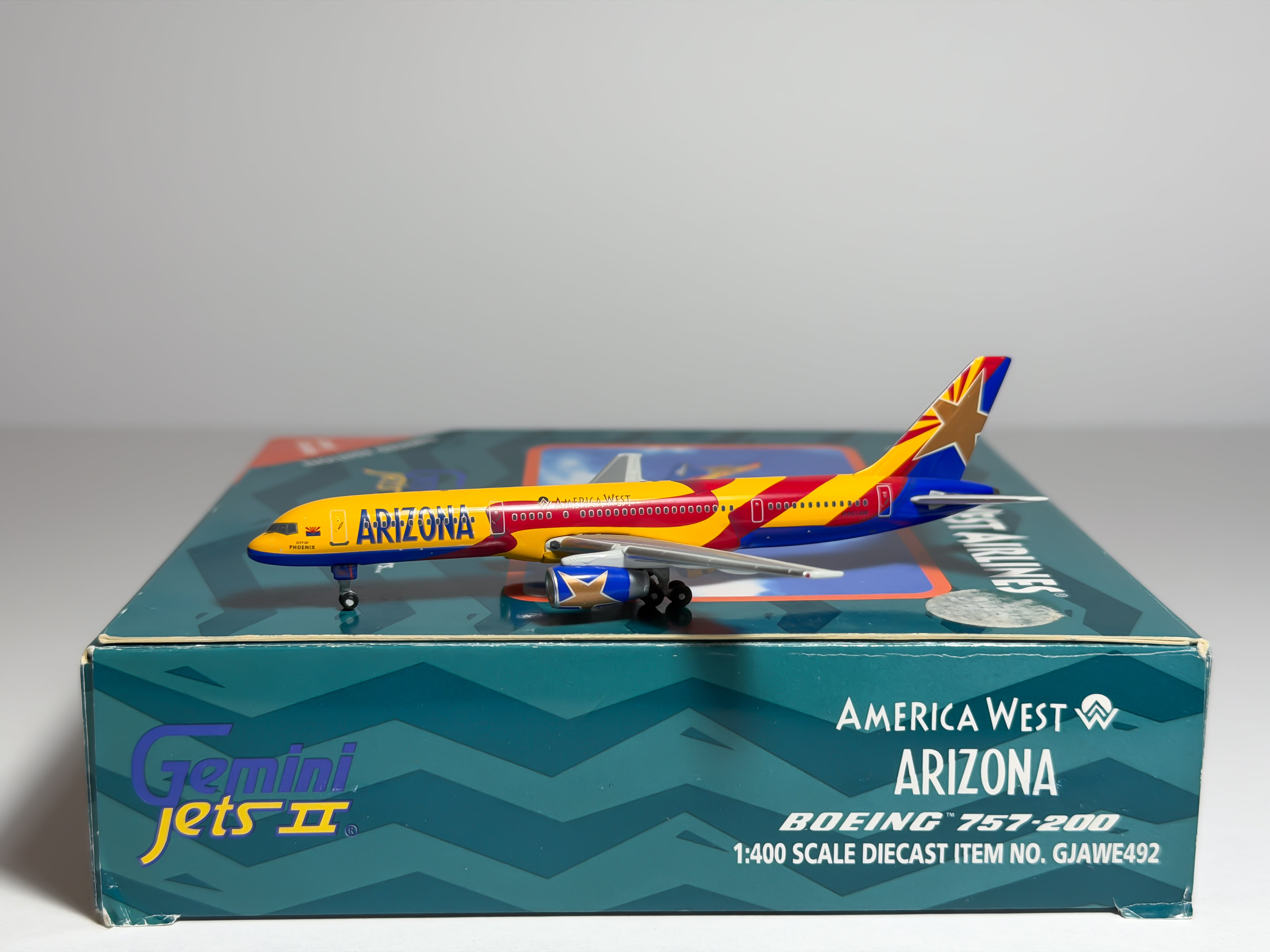America West Boeing 757-200 1:400 Gemini Jets N901AW (GJAWE492)