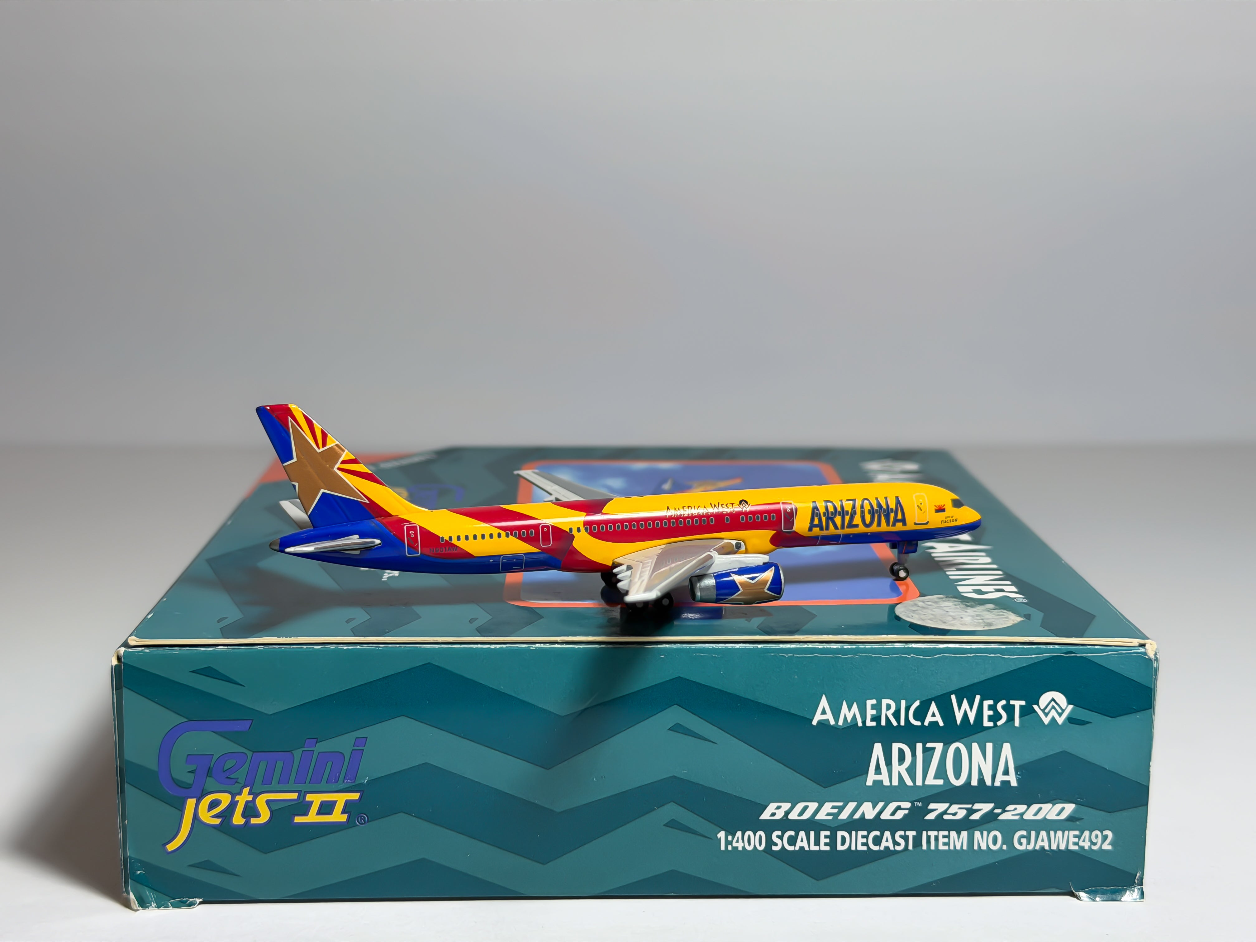 America West Boeing 757-200 1:400 Gemini Jets N901AW (GJAWE492)