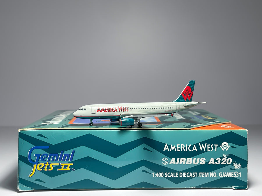 America West Airbus A320 1:400 Gemini Jets N627AW (GJAWE531)