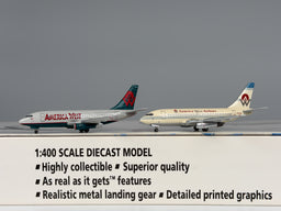 America West Boeing 737-200 1:400 Gemini Jets N126AW & N189AW (GJAWE542)