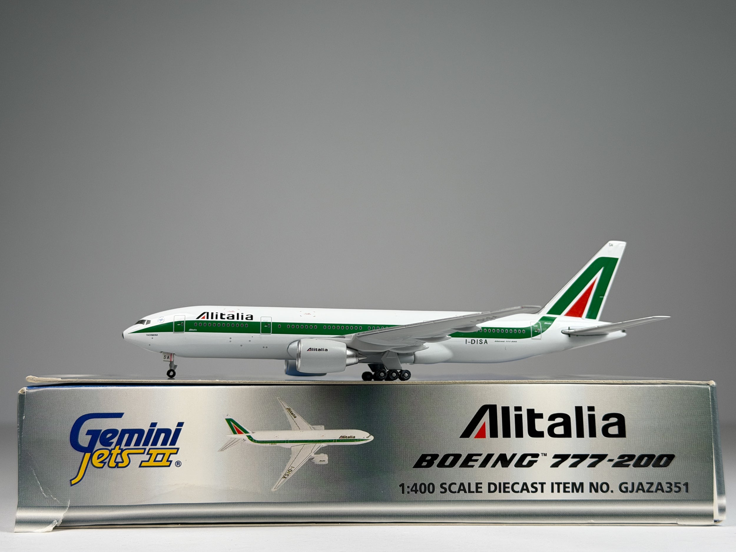 Alitalia Boeing 777-200 1:400 Gemini Jets I-DISA (GJAZA351)