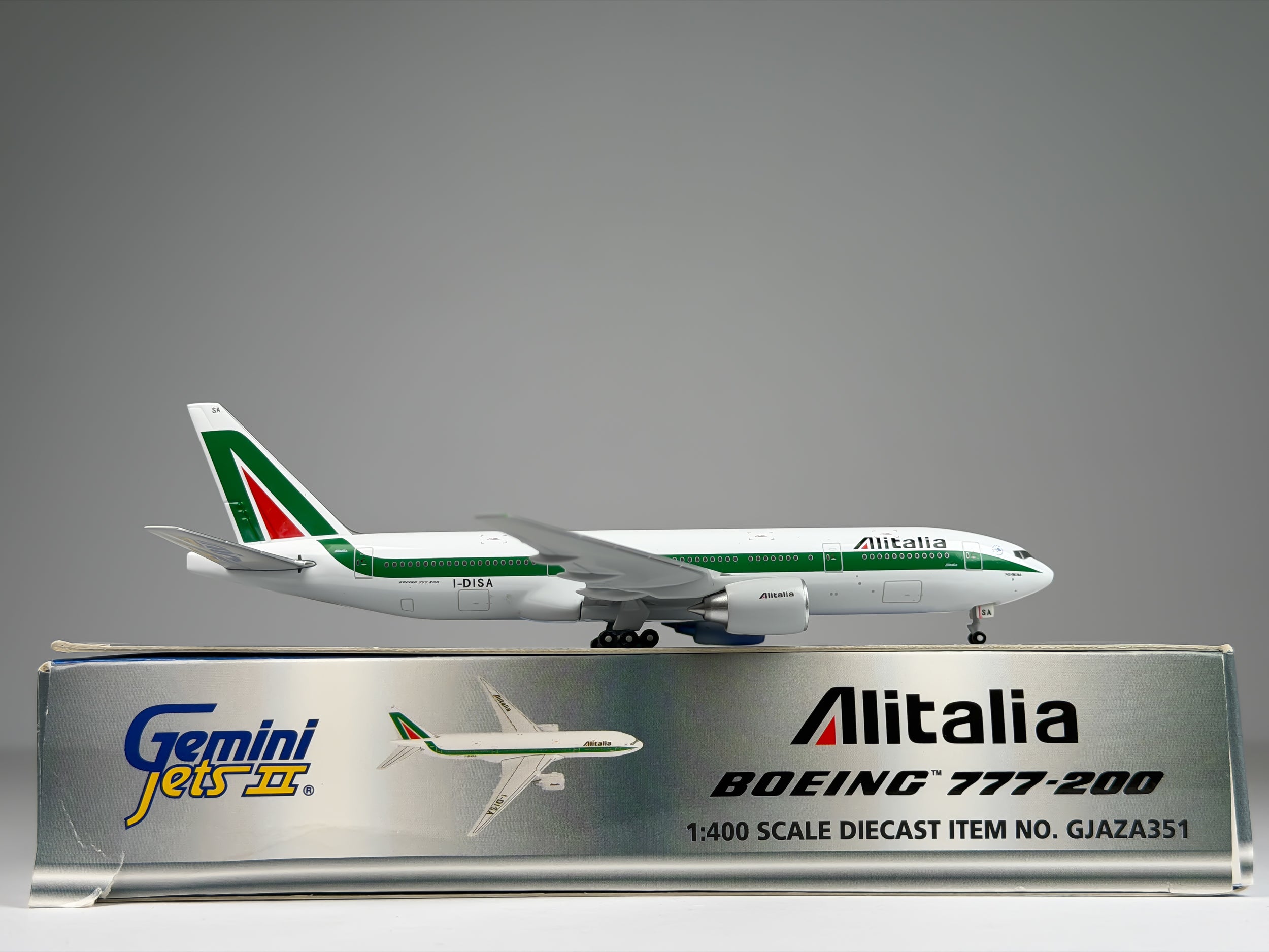 Alitalia Boeing 777-200 1:400 Gemini Jets I-DISA (GJAZA351)